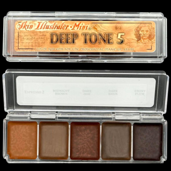 Skin Illustrator Mini Deep Tone 5 Palette – PPI Premiere Products Inc.