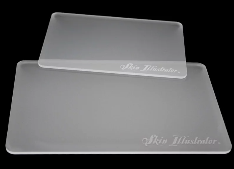 Acrylic shop mixing palette