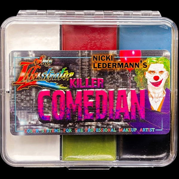 Skin Illustrator On Set Nicki Ledermann’s Killer Comedian Palette