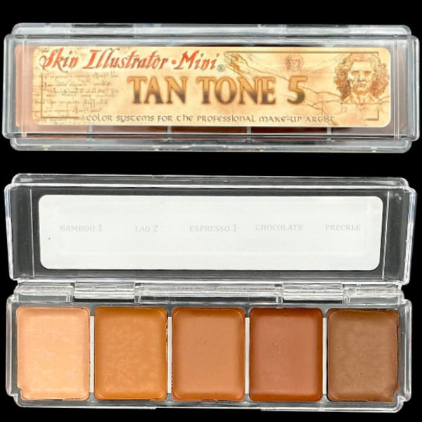 Skin Illustrator Mini Tan Tone 5  Palette