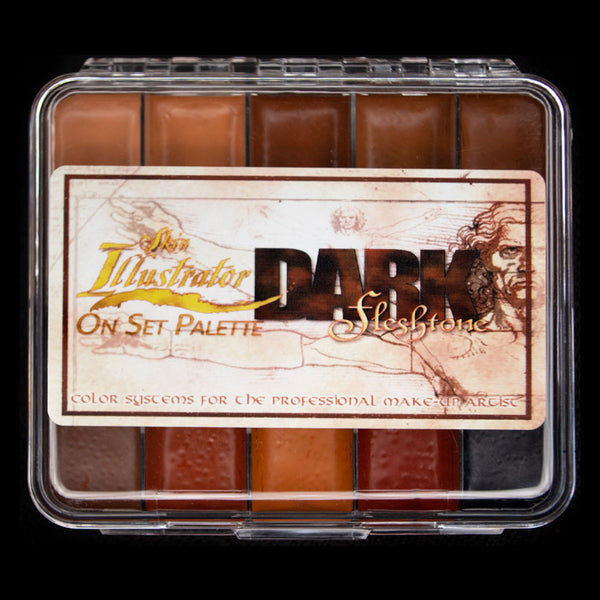 Skin Illustrator On Set Dark Flesh Tone Palette – PPI Premiere