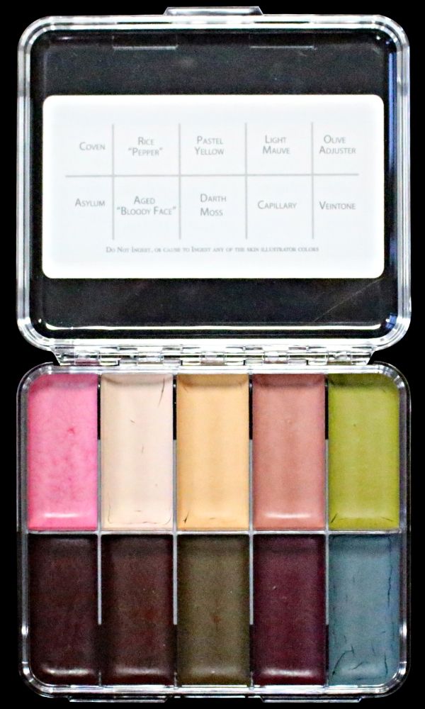 Skin Illustrator On Set Eryn Krueger Mekash's American Horror Palette