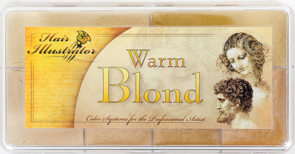 Hair Illustrator Warm Blonde Hair