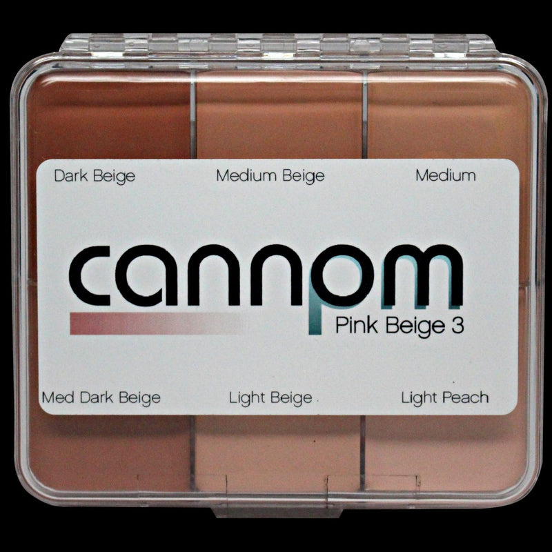 Cannom Cream Pink Beige 3 Palette