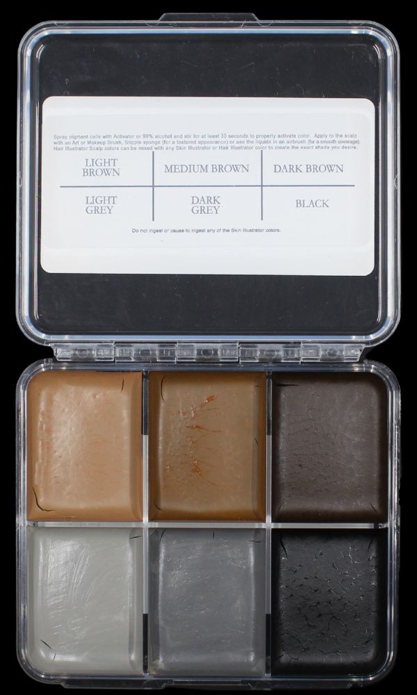 Hair Illustrator On Set Scalp Palette