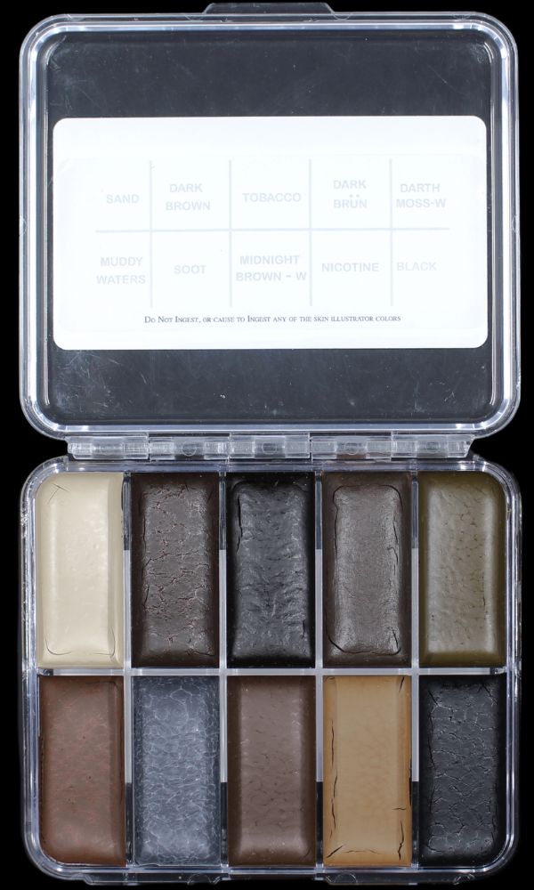Skin Illustrator On Set Western Grunge Palette