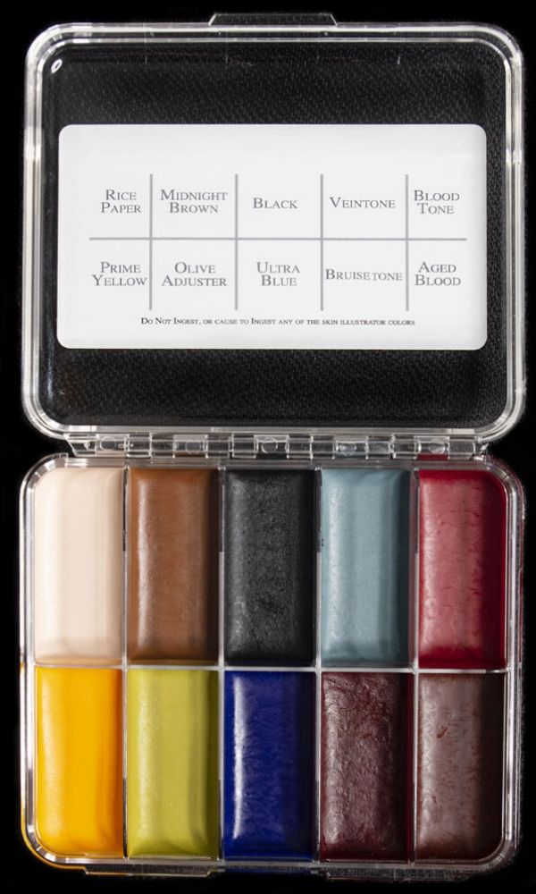 Skin Illustrator On Set Zombie Palette
