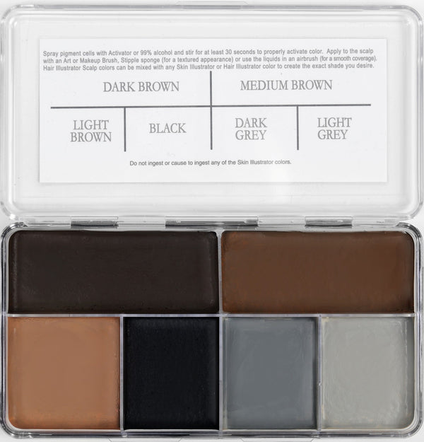 Hair Illustrator Scalp Palette